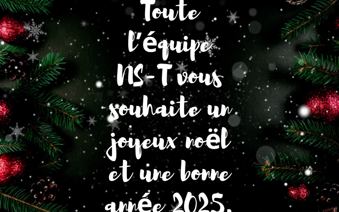 🎄Joyeuses fêtes de fin d’année!